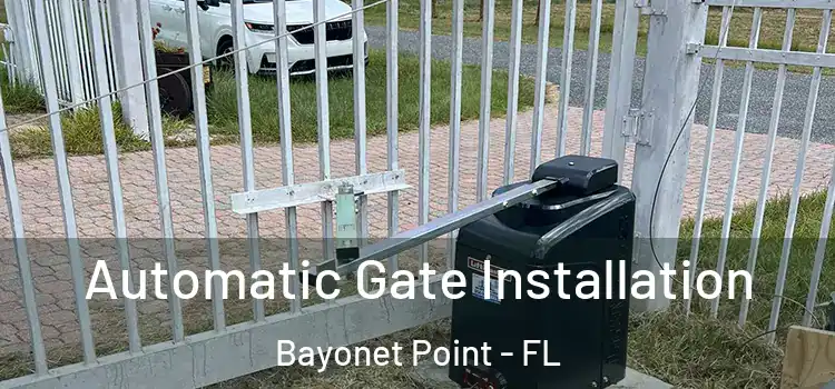 Automatic Gate Installation Bayonet Point - FL