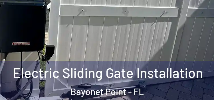 Electric Sliding Gate Installation Bayonet Point - FL