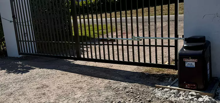 Solar Swing Gate Opener Bayonet Point