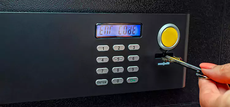 Electronic Keypad Deadbolt Installation Bayonet Point