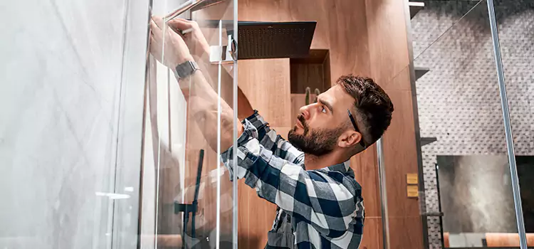 Replace Shower Doors with Frameless Bayonet Point