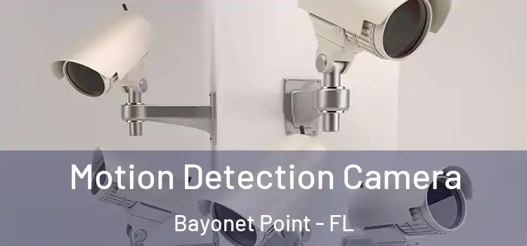  Motion Detection Camera Bayonet Point - FL